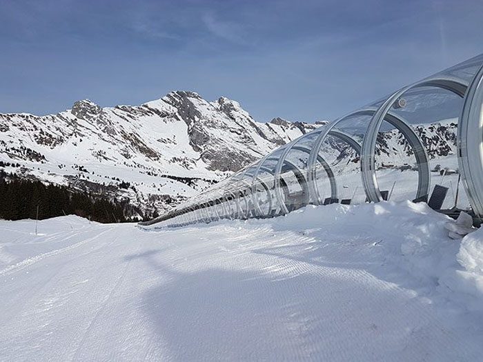 Galleria per tapis roulant Alpage Express - Le Grand Bornand