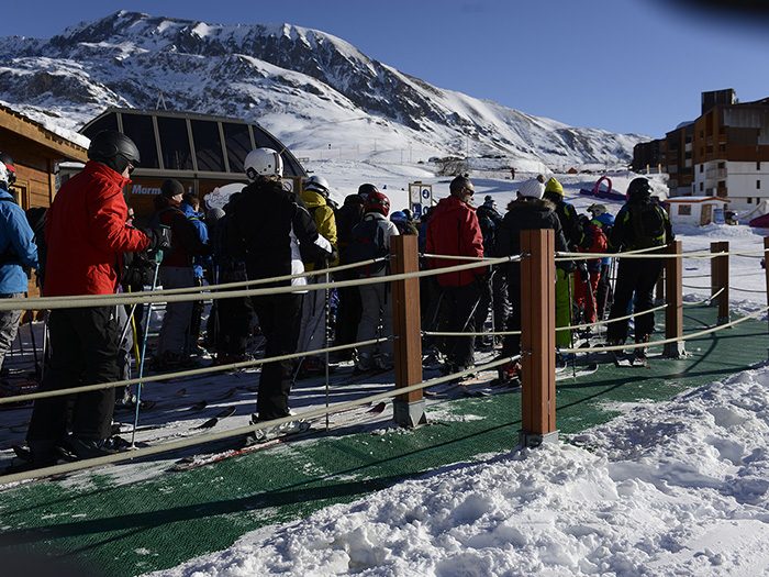 Zona di accesso all’imbarco con lastre BERGO